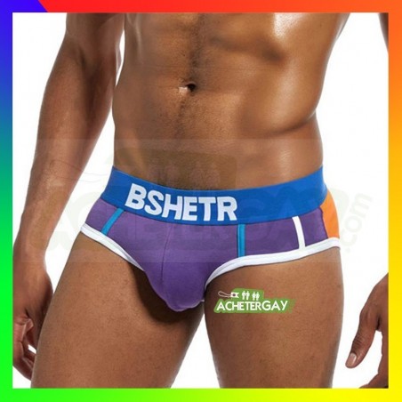 Slip BSHETR bleu / blanc