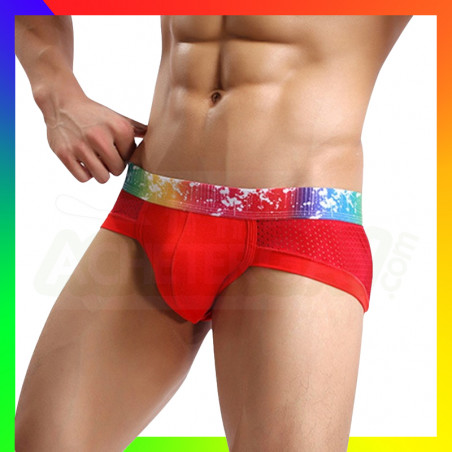 Boxer rainbow - Rouge