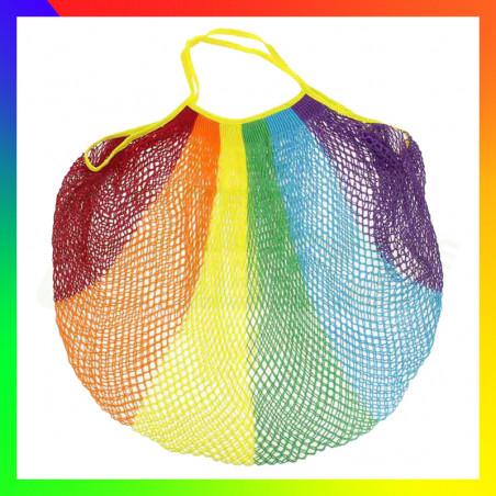Sac mailles rainbow