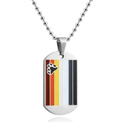 Collier drapeau bear Collier drapeau bear