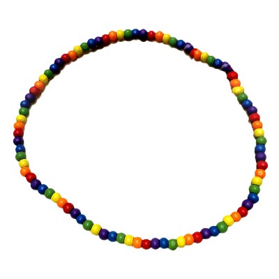 Collier en perles rainbow Collier en perles rainbow