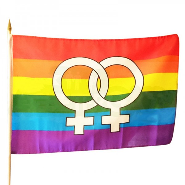 Fanion Lesbienne symbole