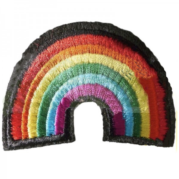 Patch arc-en-ciel classique (rainbow flag)  Thermocollant