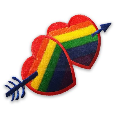 Patch coeur LGBT Patch coeur LGBT