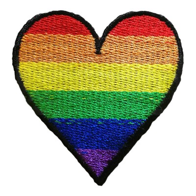 Patch coeur LGBT Patch coeur LGBT