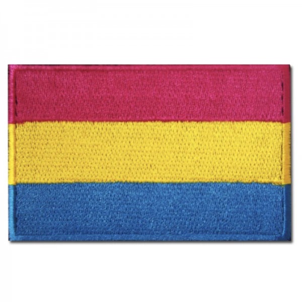 Patch Drapeau Pansexuel (Pan Flag) - Thermocollant & Amour Sans Limite