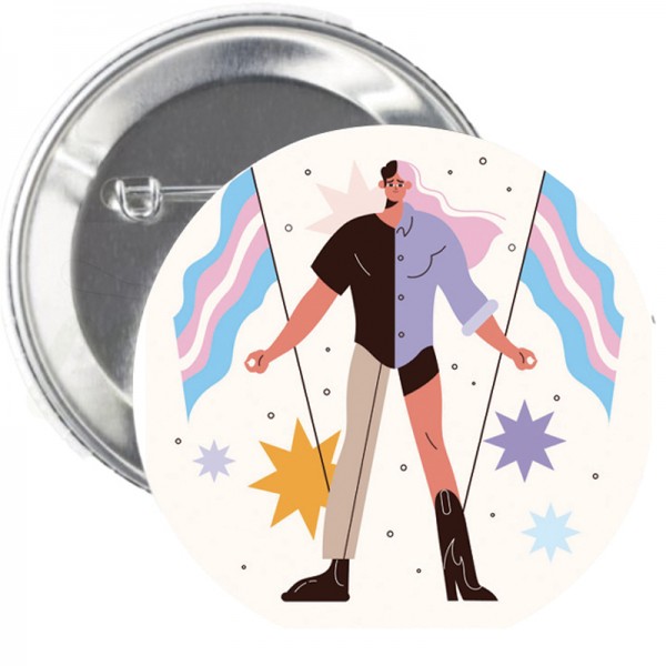 Badge Fierté Transgenre