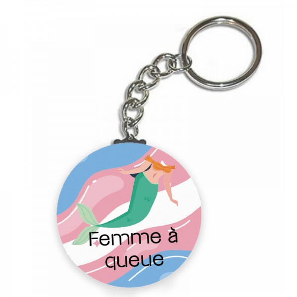 Porte clés "Femme à queue"
