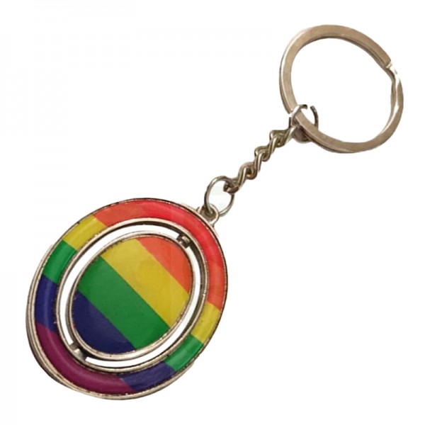 Porte-clé LGBT rainbow Turn