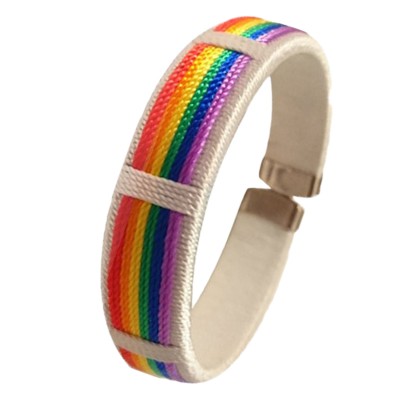 Bracelet blanc rainbow Bracelet blanc rainbow