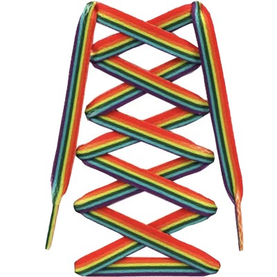 Paire de lacets, accessoires LGBT pour chaussures Paire de lacets, accessoires LGBT pour chaussures