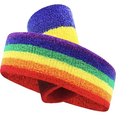 Bandeau cheveux et bracelet LGBT Bandeau cheveux et bracelet LGBT
