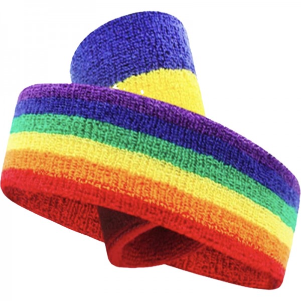 Lot bracelet + bandeau sport LGBT