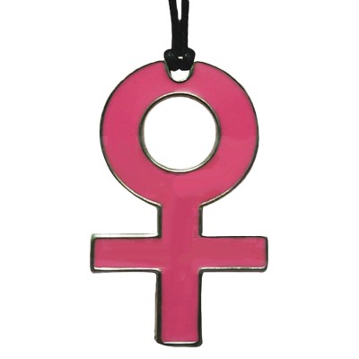 Collier lesbien rose Collier lesbien rose