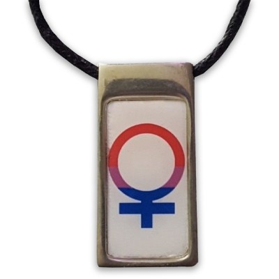 Collier femme bisexuelle Collier femme bisexuelle
