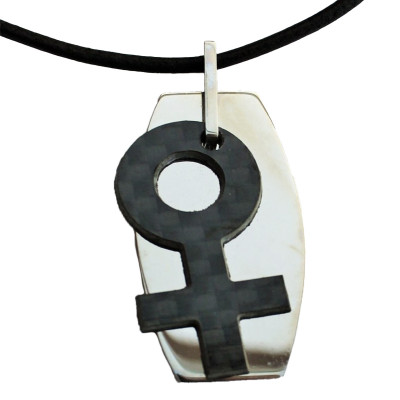 Pendentif féminin lesbienne