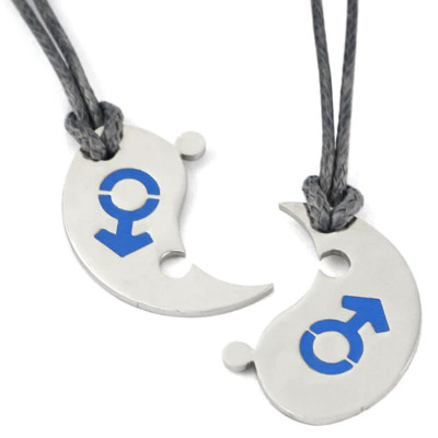 Pendentif couple gay