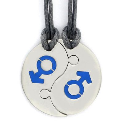 Pendentif homme gay