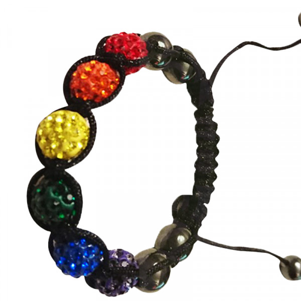 Bracelet LGBT Shamballa