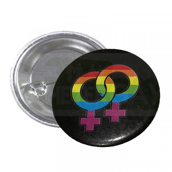Badge symboles lesbiens