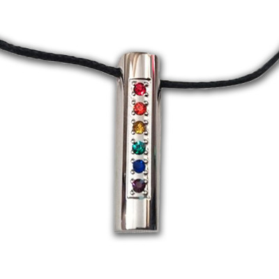 Pendentif strass LGBT Pendentif strass LGBT