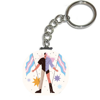 Porte clé transgenre Porte clé transgenre
