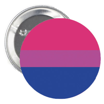 Badge bisexualité Badge bisexualité
