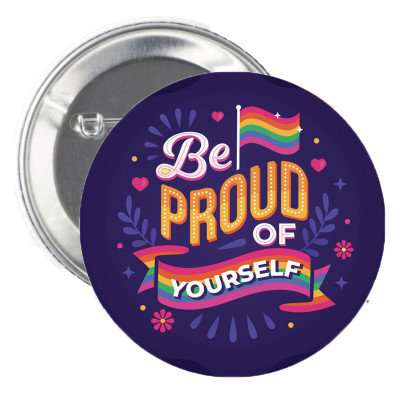 Badge LGBT be proud Badge LGBT be proud