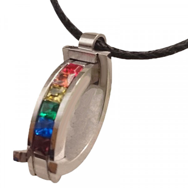 Pendentif 3-d Rainbow