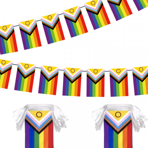 Guirlande de drapeaux Progressistes