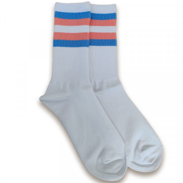 Chaussettes drapeau transgenre