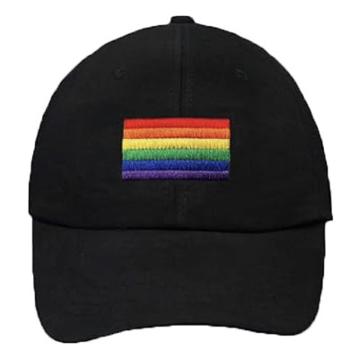 Casquette noire LGBT