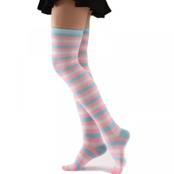 Chaussettes hautes fierté transgenre