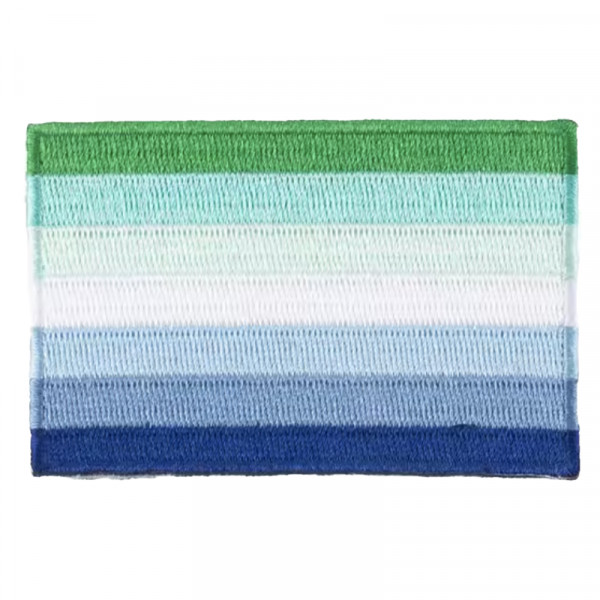 Patch thermocollant gay men - drapeau MLN