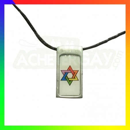 Pendentif Judaïque LGBT