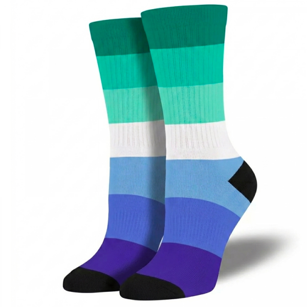 Chaussettes Gay Men (Drapeau MLM)