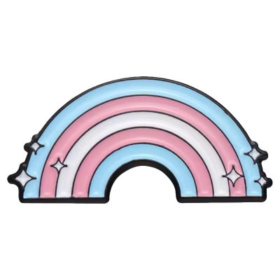 Pin's Arc-en-ciel Trans
