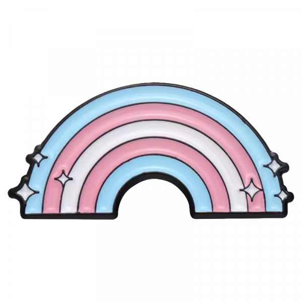 Pin's Arc-en-ciel Trans