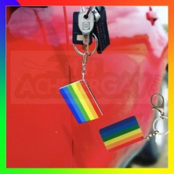 Porte-clé LGBT Plaque rainbow