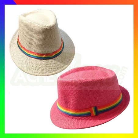 Chapeau Ruban Rainbow