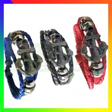 Bracelet Ancre couleur
