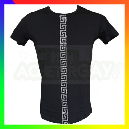 Tee shirt Bande strass