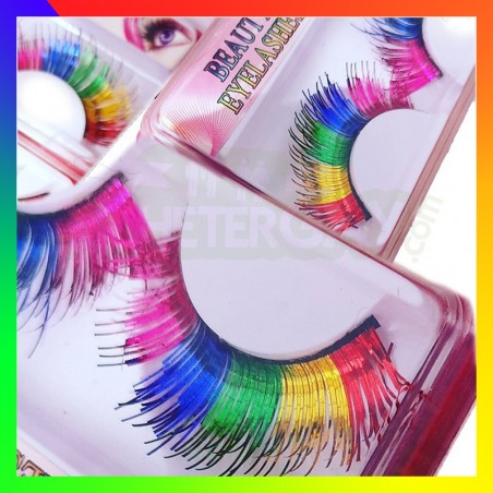 Cils LGBT rainbow M