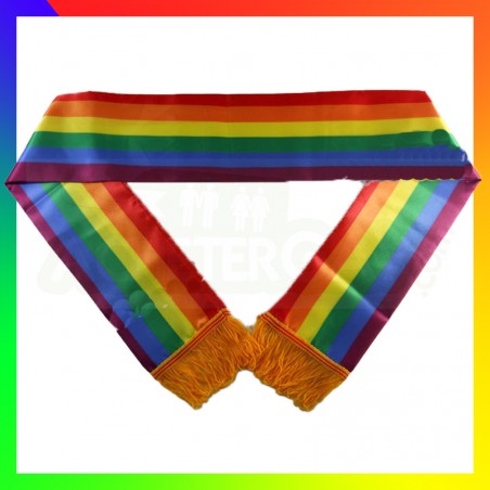 Echarpe LGBT rainbow