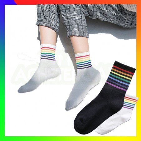 Chaussettes Tennis Rainbow