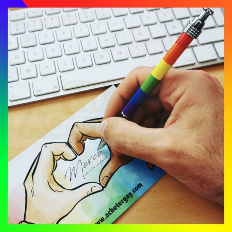 Stylo LGBT rainbow flag