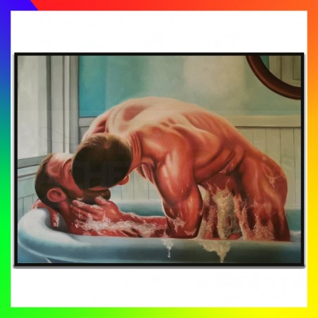 Tableau la baignoire