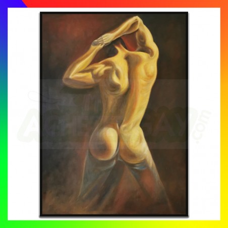 Tableau Homme de dos