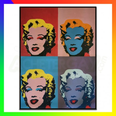 Tableau pop art Marylin