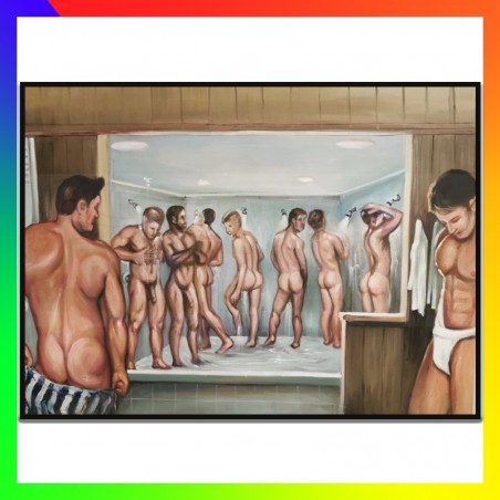 Tableau Le vestiaire